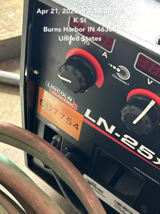 2025 LINCOLN ELECTRIC LN-25X w/Flowmeter