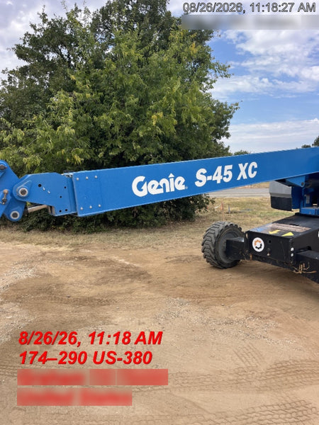 2020 GENIE S-45 XC