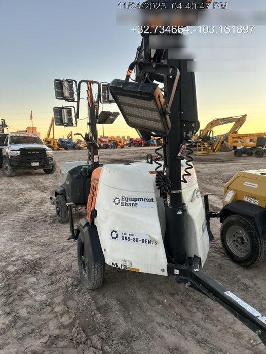 2024 Generac MLT2 Diesel, Flex Switch 120V Input, Powerzone Controller, 
(4) 320W LED Lights, 4kW Generator, 39.9 Gal Fuel Tank, 2" Ball, T3