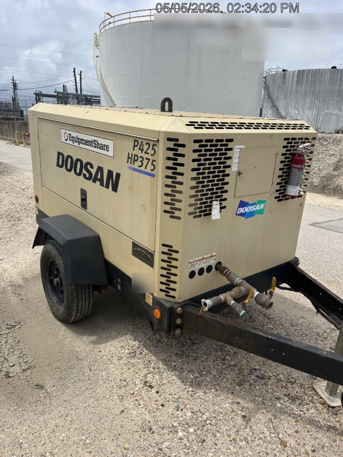 2019 DOOSAN P425/HP375WCU-T4F