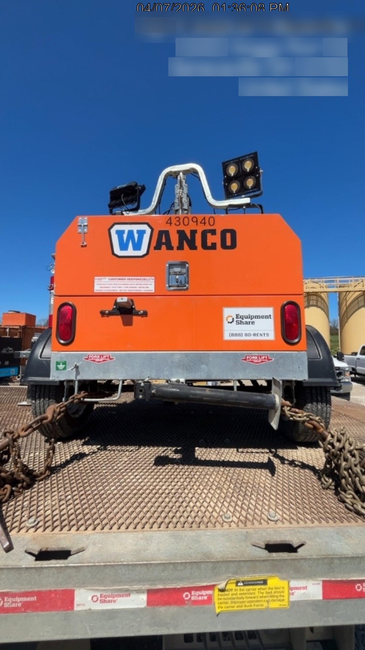 2024 Wanco WLTT-4MM4K Diesel, Deep Sea Controller, Shore Power Plug, Auto Start, (4) 350W LED Floodlights, 4kW Generator, 60 Gal Fuel Tank, 2" Ball, T3