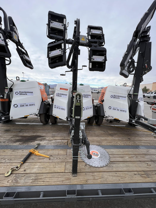 2023 Generac MLT2 Diesel, Flex Switch 120V Input, Powerzone Controller, 
(4) 320W LED Lights, 4kW Generator, 39.9 Gal Fuel Tank, 2" Ball, T3