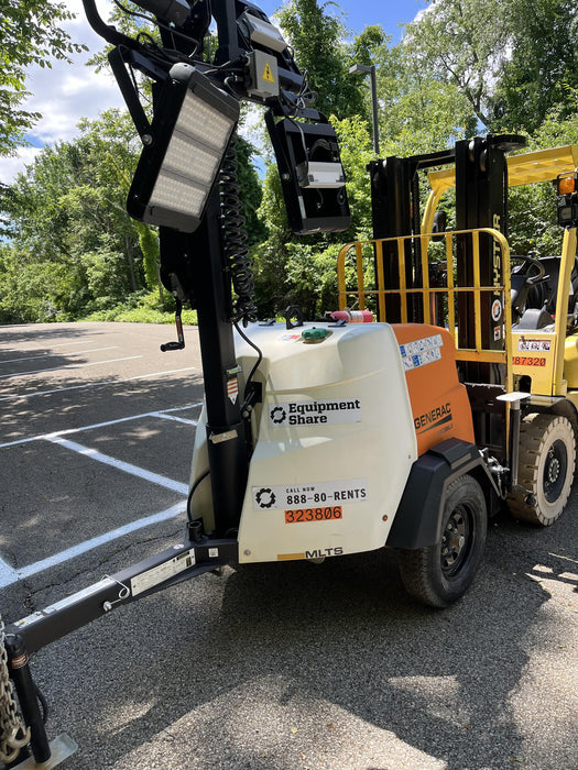 2023 Generac MLT2 Diesel, Flex Switch 120V Input, Powerzone Controller, 
(4) 320W LED Lights, 4kW Generator, 39.9 Gal Fuel Tank, 2" Ball, T3