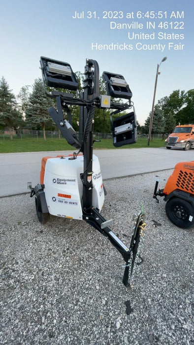 2023 Generac MLT2 Diesel, Flex Switch 120V Input, Powerzone Controller, (4) 320W LED Lights, 4kW Generator, 39.9 Gal Fuel Tank, 2" Ball, T3