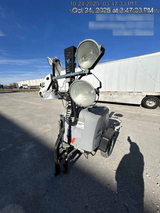 2019 Wacker Neuson LTV6L-MH Wacker Neuson LTV6L Mobile Light Tower w/Fuel Level Sensor Installed