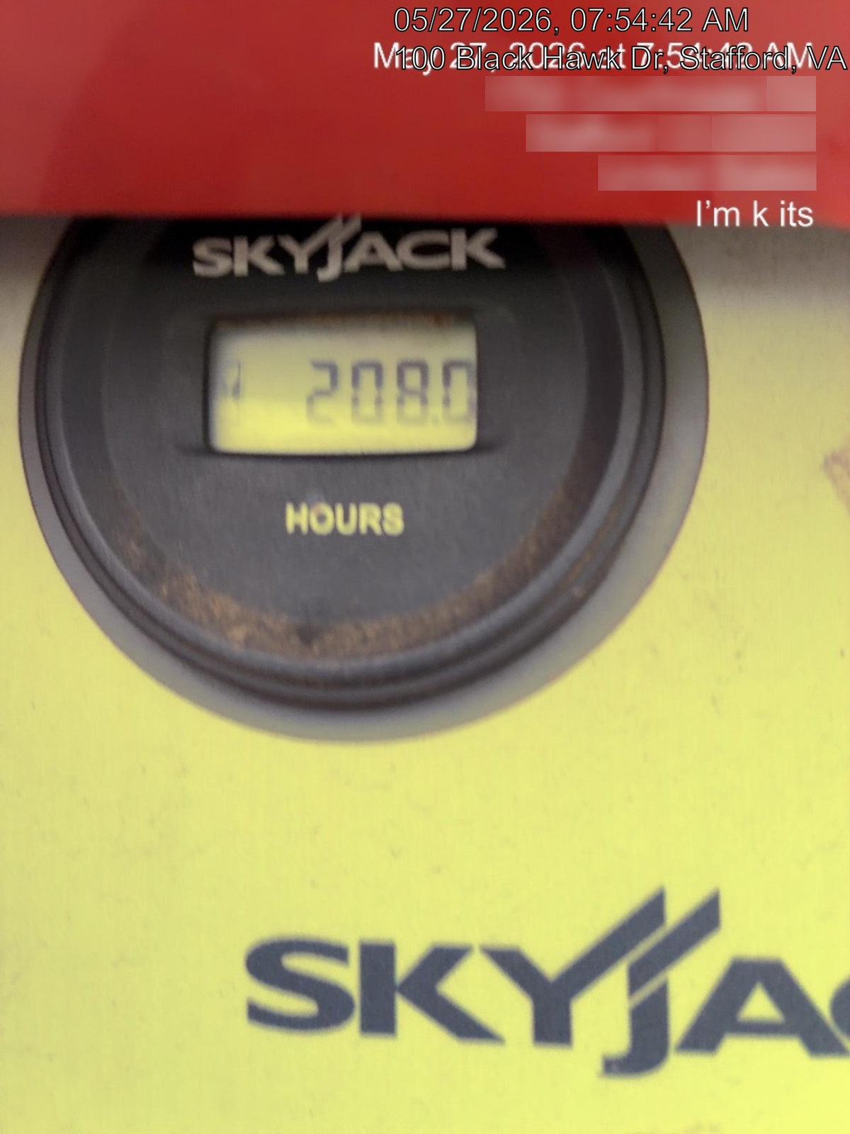 2021 SKYJACK SJ66T+