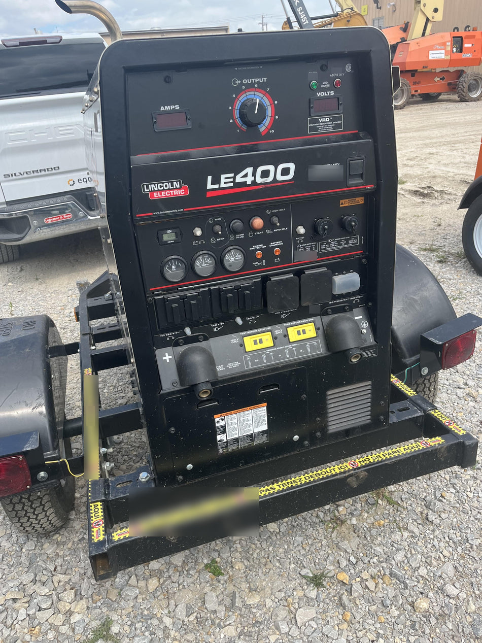 2024 Lincoln Electric LE400 Kubota V1505, Trlr, Cable Rack, Light Kit, ES Decals, T3