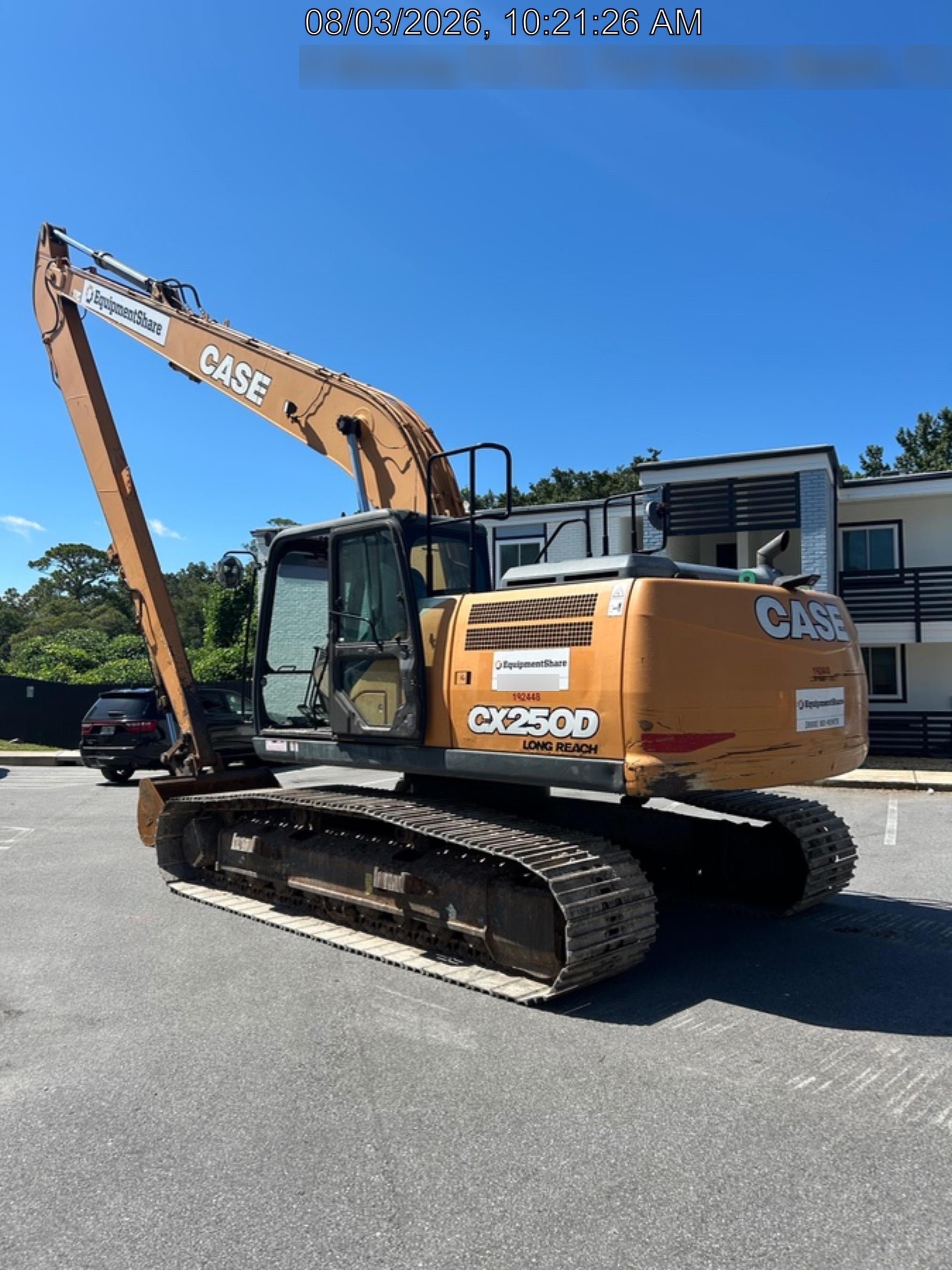 2018 CASE CX250D LR