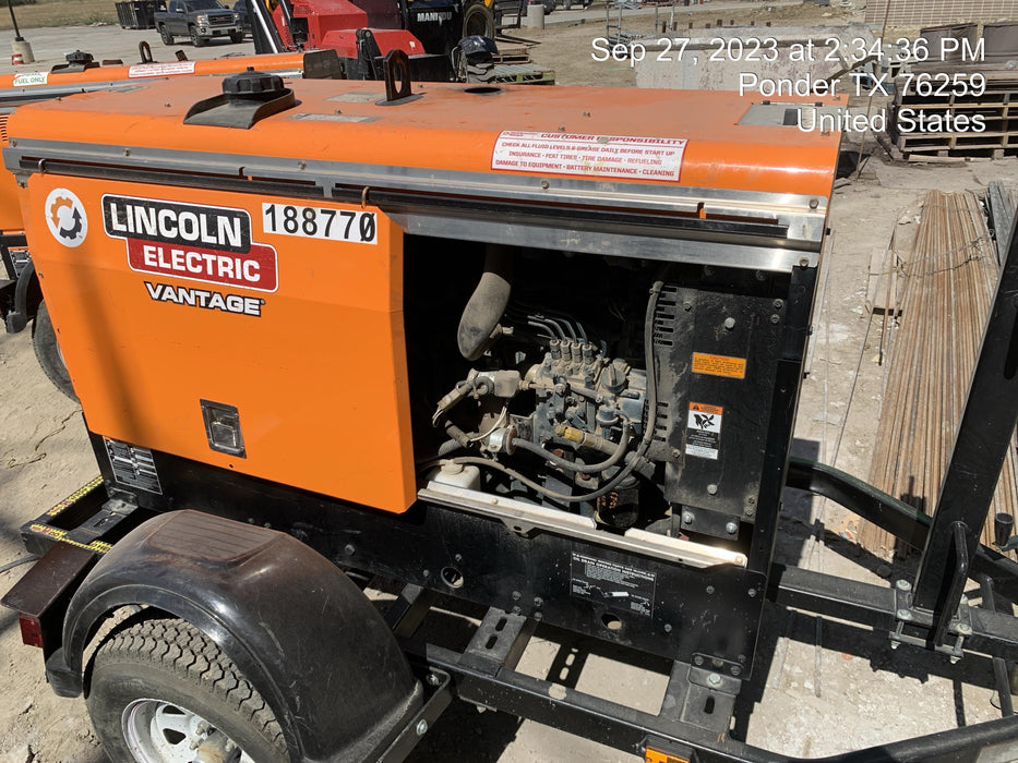 2021 Lincoln Electric Vantage 322 VANTAGE 322 READY-PAK 3