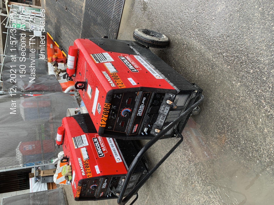 2021 Lincoln Electric Ranger 305 LPG K3430-1, Ranger 305 LPG, Undercarriage, Tank Holder & Strap, 10kw AC Gen, 25hp Kohler LPG Eng