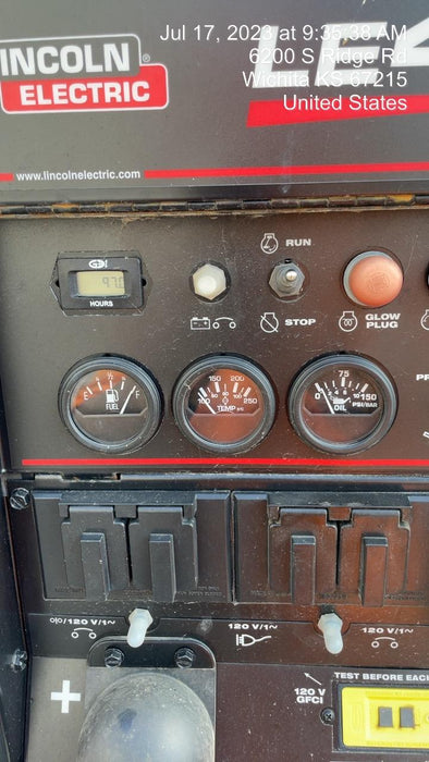 2022 Lincoln Electric LE400 Kubota V1505, Trlr, Cable Rack, Light Kit, ES Decals, T3