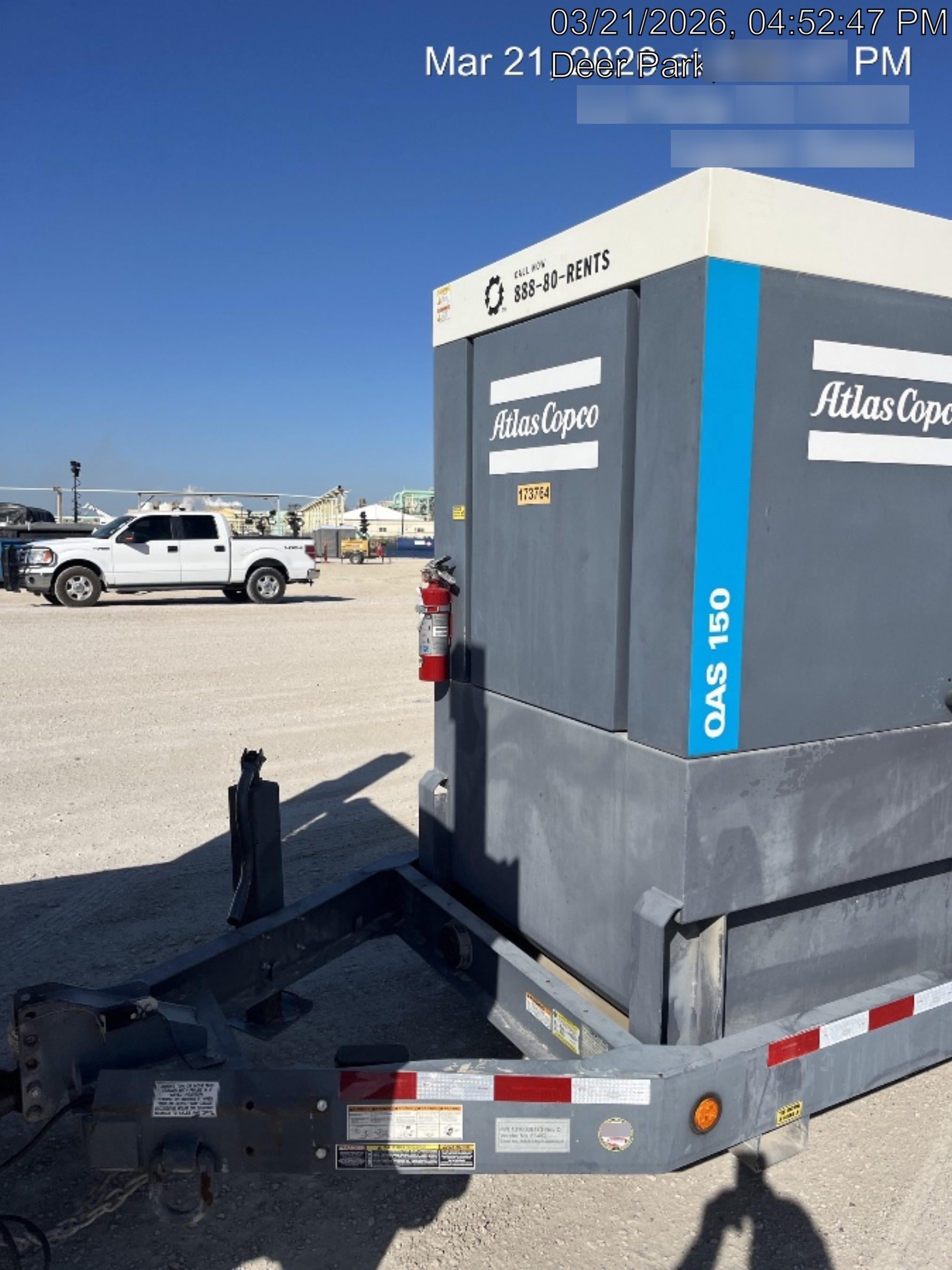 2021 ATLAS COPCO QAS150