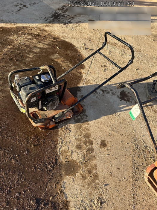 2022 Multiquip MVC88VTHW Plate Compactor, 20", w/Water Tank, Honda GX160