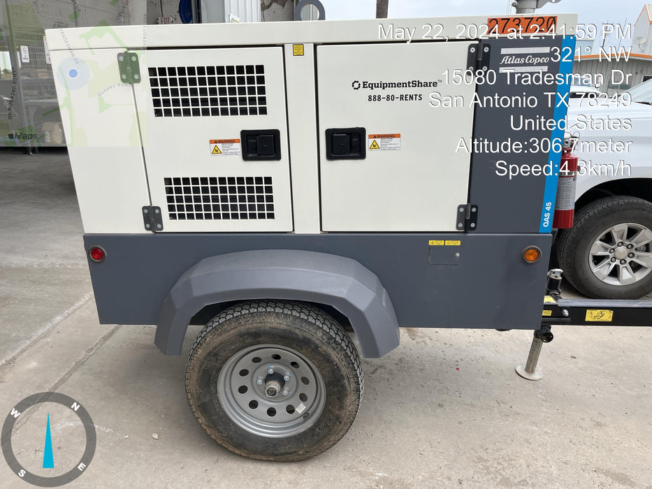 2022 ATLAS COPCO QAS45 CWK