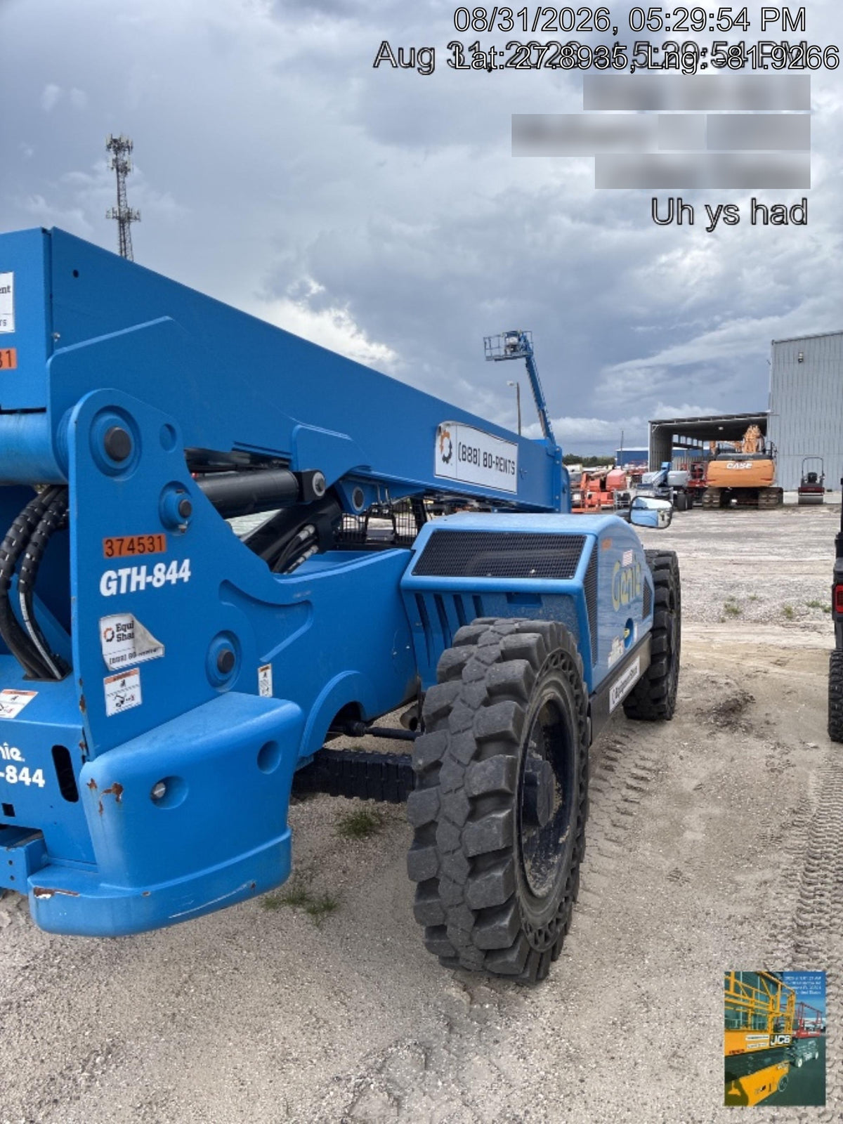 2023 GENIE GTH-844