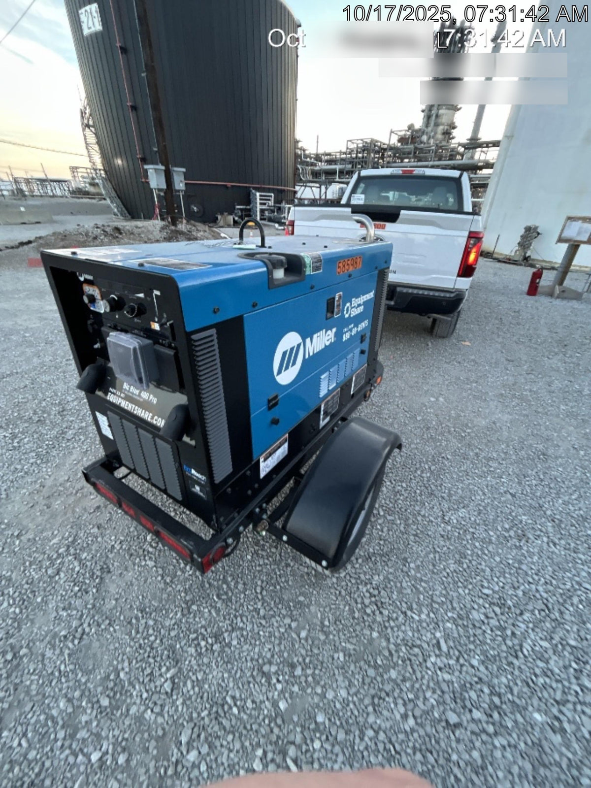 2025 MILLER ELECTRIC BIG BLUE 400