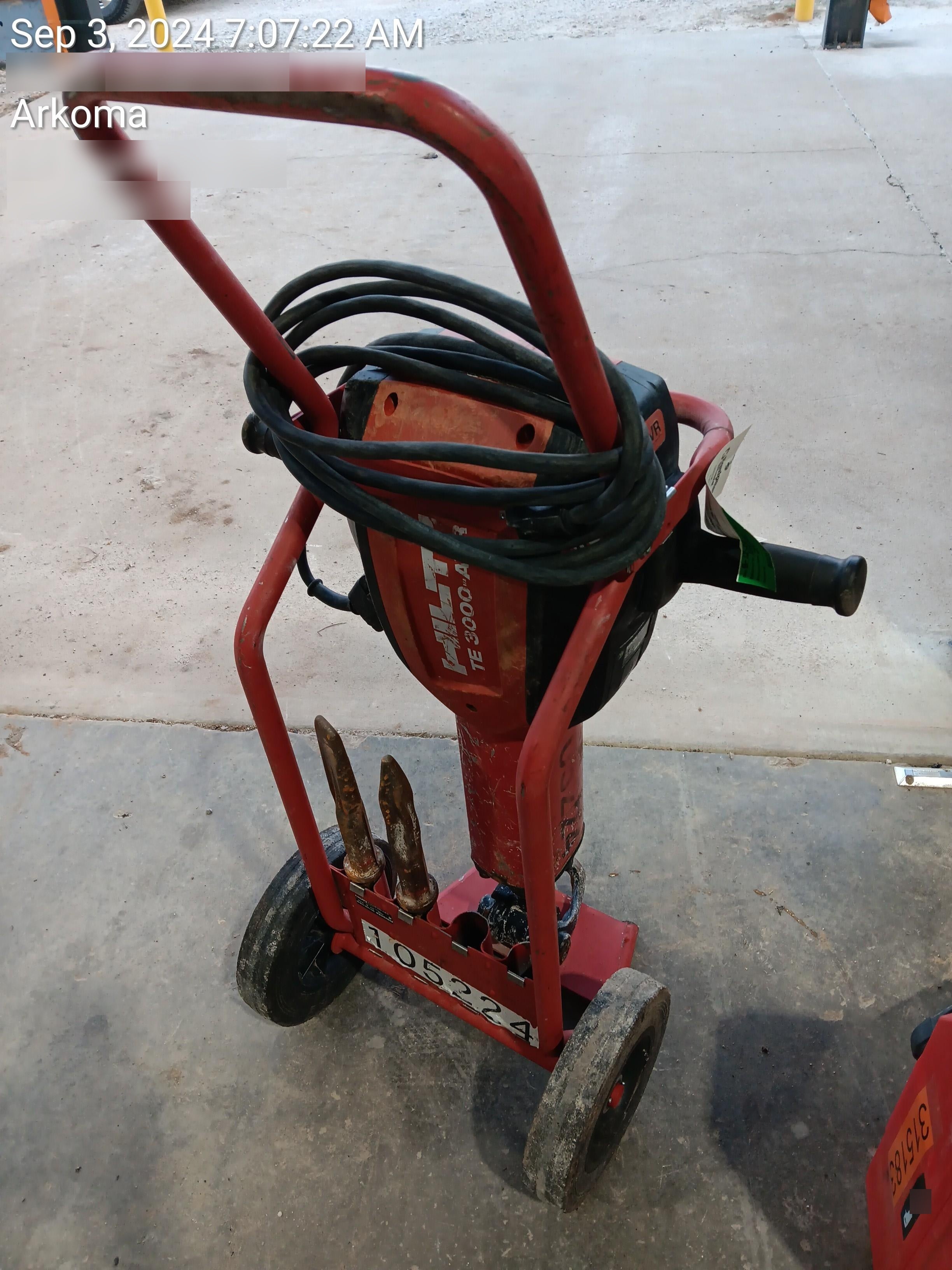 2020 HILTI TE 3000-AVR