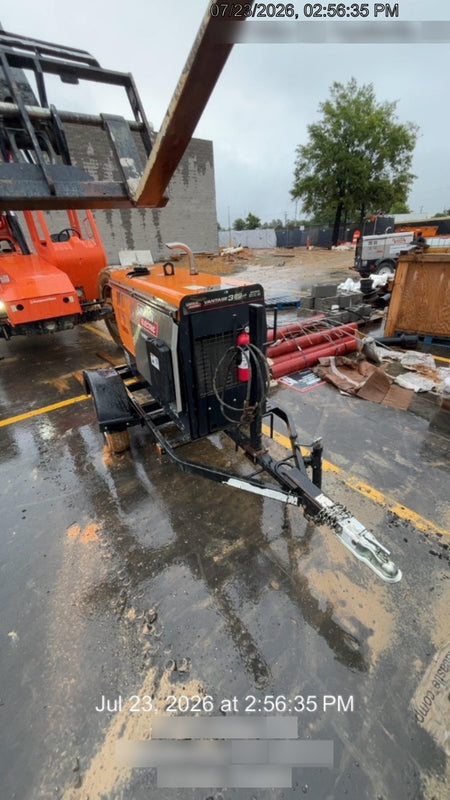 2021 Lincoln Electric Vantage 322 Vantage 322 Ready Pak 3 w/ Decals, ORANGE (includes trailer, cable rack, fender light kit) NO Telematics