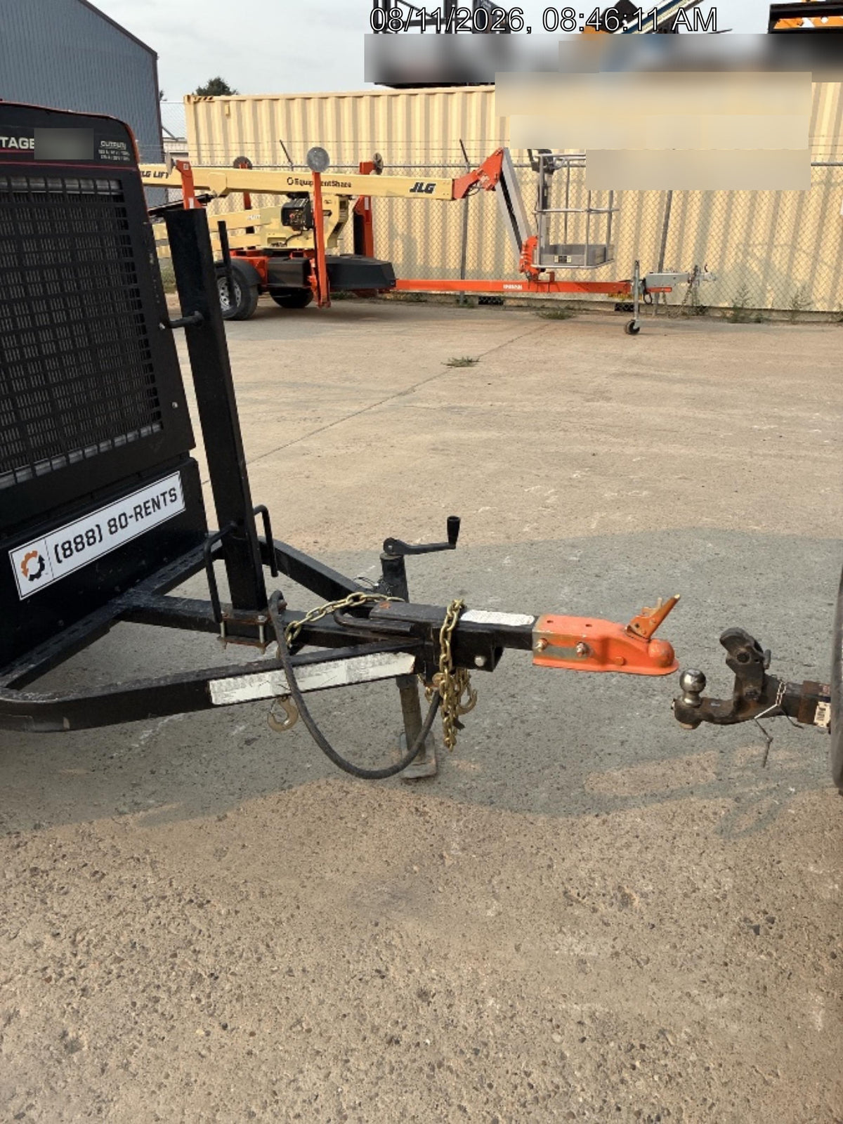 2021 Lincoln Electric Vantage 549X Ready Pak 3, ORANGE (includes trailer, cable rack, fender light kit)