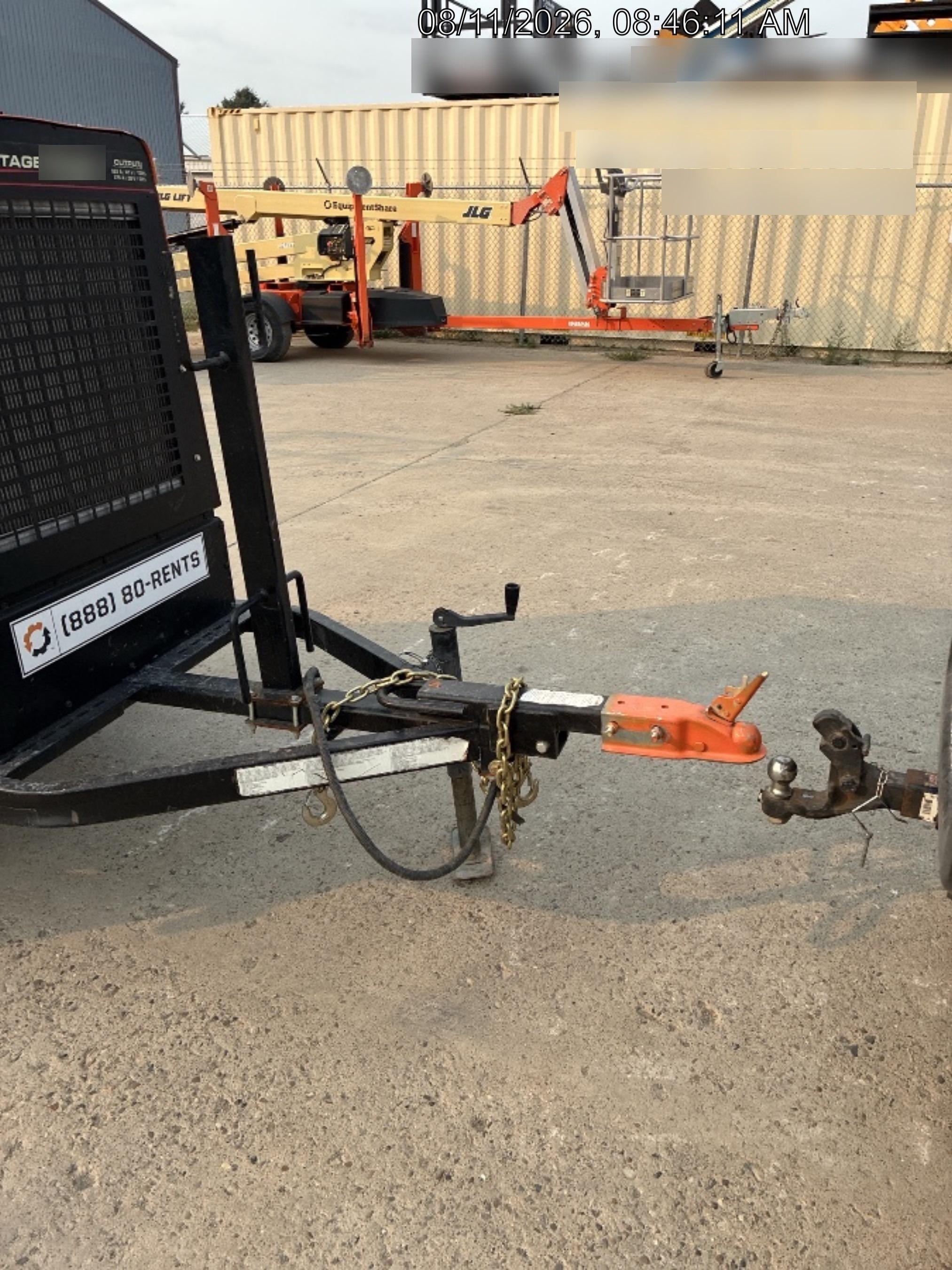 2021 Lincoln Electric Vantage 549X Ready Pak 3, ORANGE (includes trailer, cable rack, fender light kit)