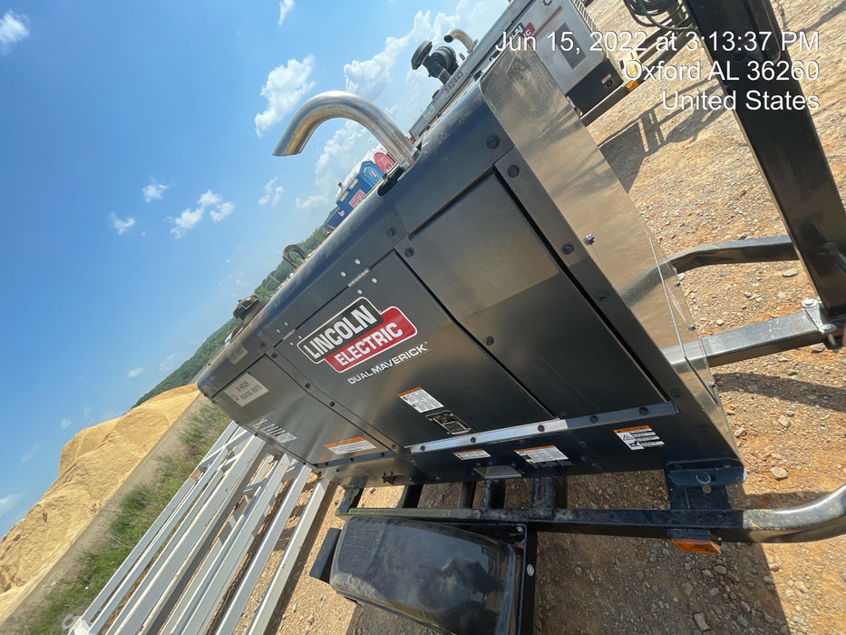 2021 Lincoln Electric Dual Maverick 200/200X Ready Pak 3 (includes trailer, cable rack, fender light kit)