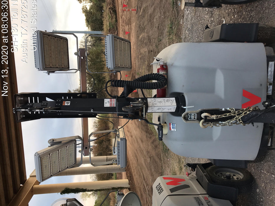 2019 Wacker Neuson LTV6K-LED LTV6K Light Tower, LED 300W, Telematics EQ SH Kubota
