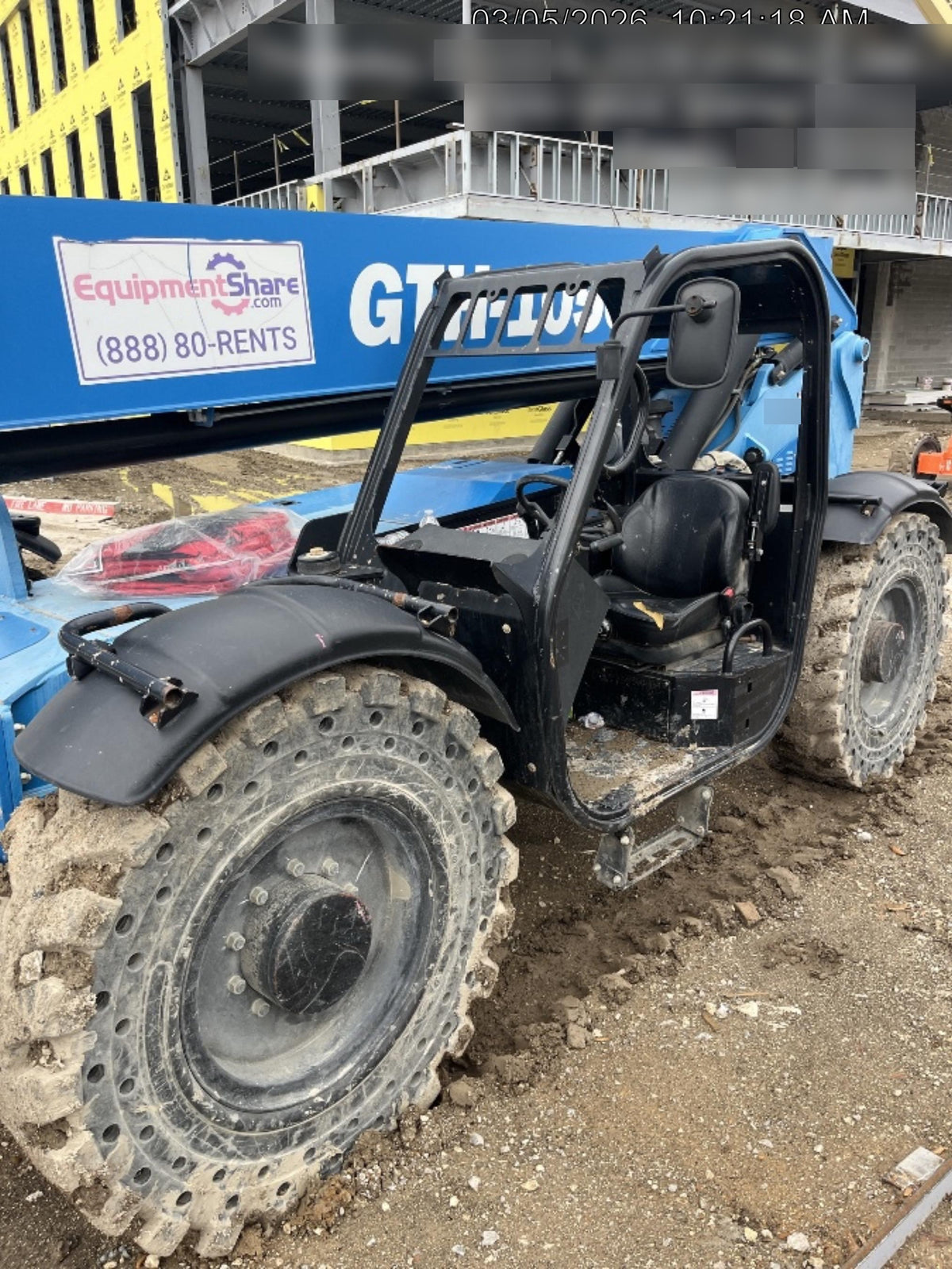 2017 GENIE GTH-1056