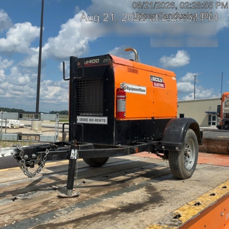 2022 Lincoln Electric LE400 Kubota V1505, Trlr, Cable Rack, Light Kit, ES Decals, T3