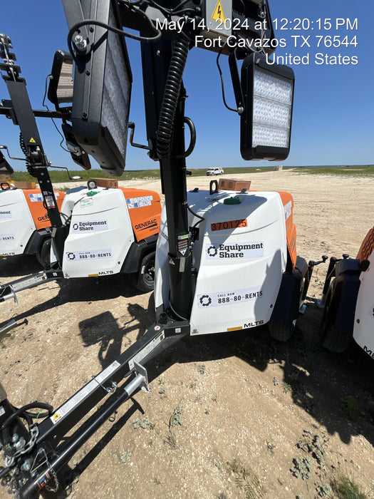 2023 Generac MLT2 Diesel, Flex Switch 120V Input, Powerzone Controller, 
(4) 320W LED Lights, 4kW Generator, 39.9 Gal Fuel Tank, 2" Ball, T3