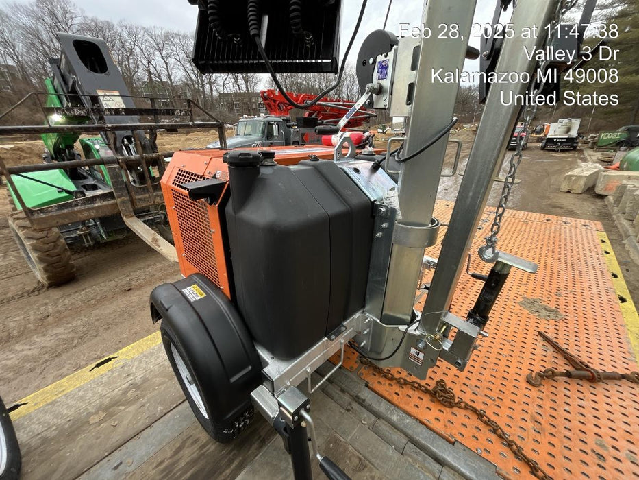 2024 Wanco WLTT-4MM4K Diesel, Deep Sea Controller, Shore Power Plug, Auto Start, (4) 350W LED Floodlights, 4kW Generator, 60 Gal Fuel Tank, 2" Ball, T3