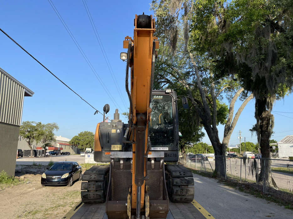 2018 Case CX80C CLOSED CAB, A/C, RUBBER TRACKS PADS, 7'-2" ARM