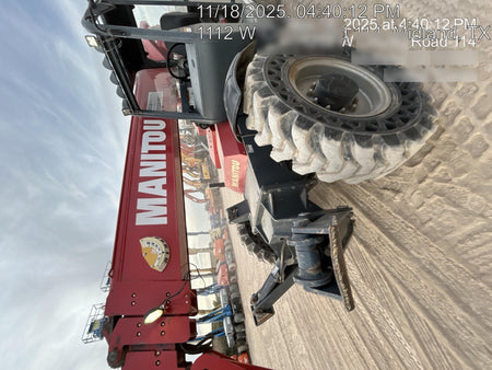 2018 Manitou MTA10055 Manitou MTA10055 - Canopy, Worklights, Beacon, 66" Carriage, 60" Forks, Solid Tires, Aux Hydraulics