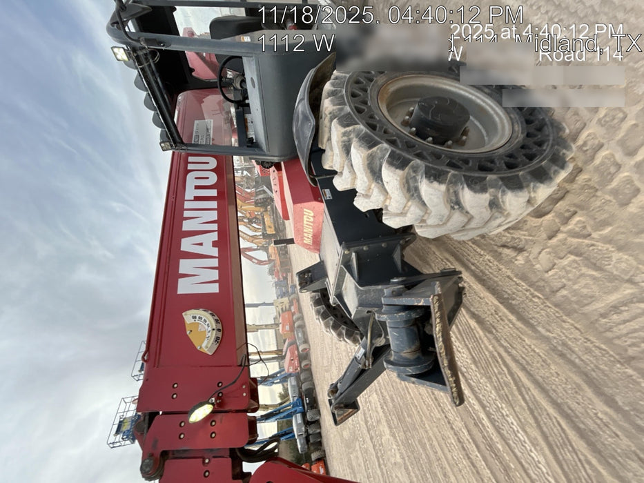 2018 Manitou MTA10055 Manitou MTA10055 - Canopy, Worklights, Beacon, 66" Carriage, 60" Forks, Solid Tires, Aux Hydraulics