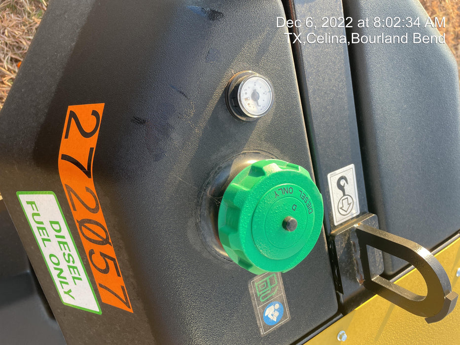 2022 Allmand NLV3GR (4) LED Light Fixture 350W, 23' Vertical Mast, 3kW Prime, Towable, ES Decals, T3