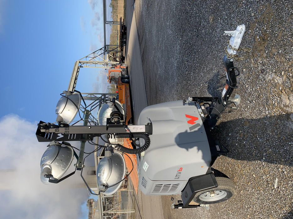 2019 Wacker Neuson LTV6L-MH Mobile Light Tower w/Fuel Level Sensor Installed