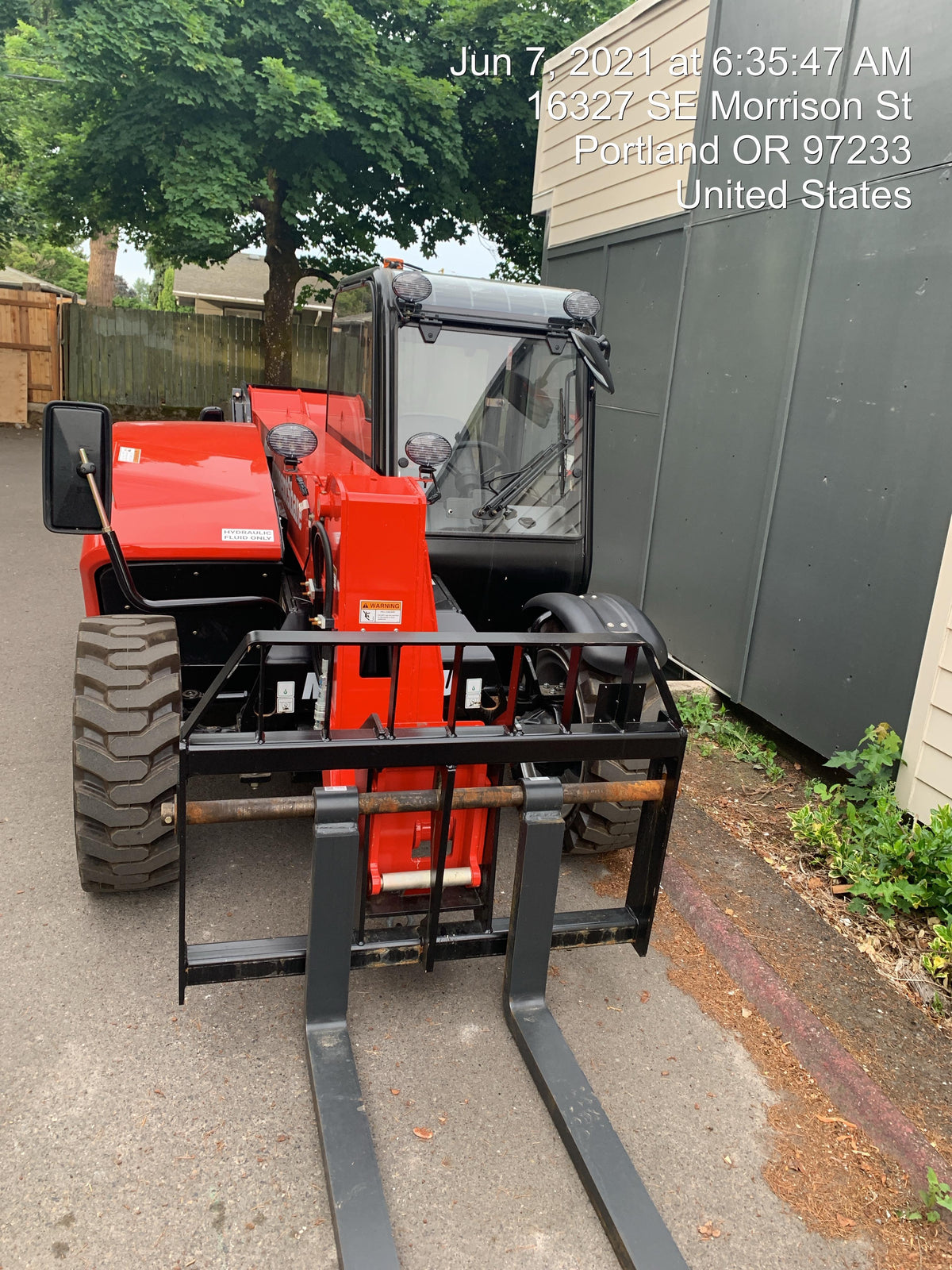 2021 MANITOU MTA5519