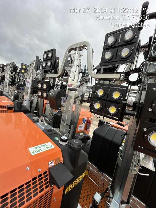 2024 Wanco WLTT-4MM4K Diesel, Deep Sea Controller, Shore Power Plug, Auto Start, (4) 350W LED Floodlights, 4kW Generator, 60 Gal Fuel Tank, 2" Ball, T3