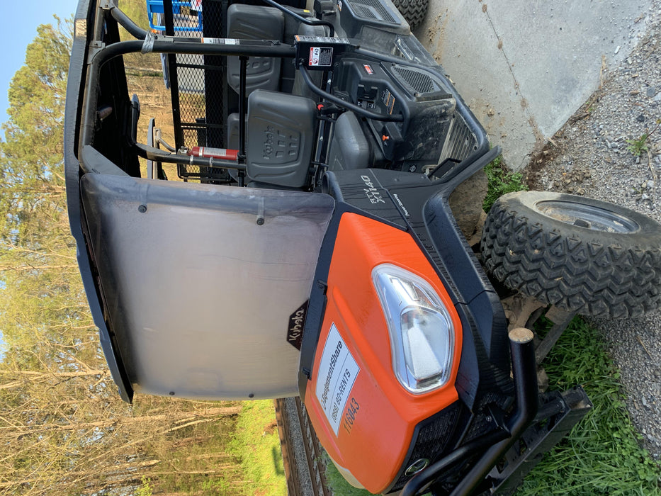 2020 Kubota RTV-X1140W-H 4WD, LED Strobe, Windshield Acrylic Clear, Plastic Canopy, Wire Harness Kit, Backup Alarm