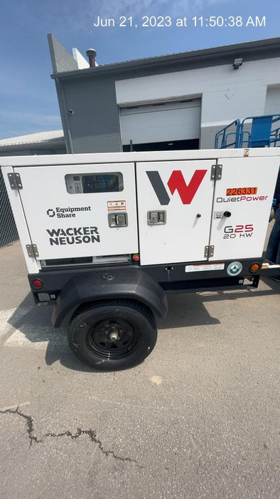 2022 WACKER NEUSON G25