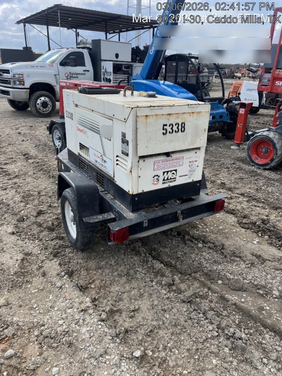 2017 Multiquip DLW400ESA4 400 amp Welder, 14kW, 120/240V, T4F Kubota