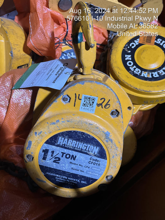 2022 HARRINGTON CF015-20