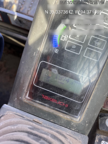 2019 TAKEUCHI TL8