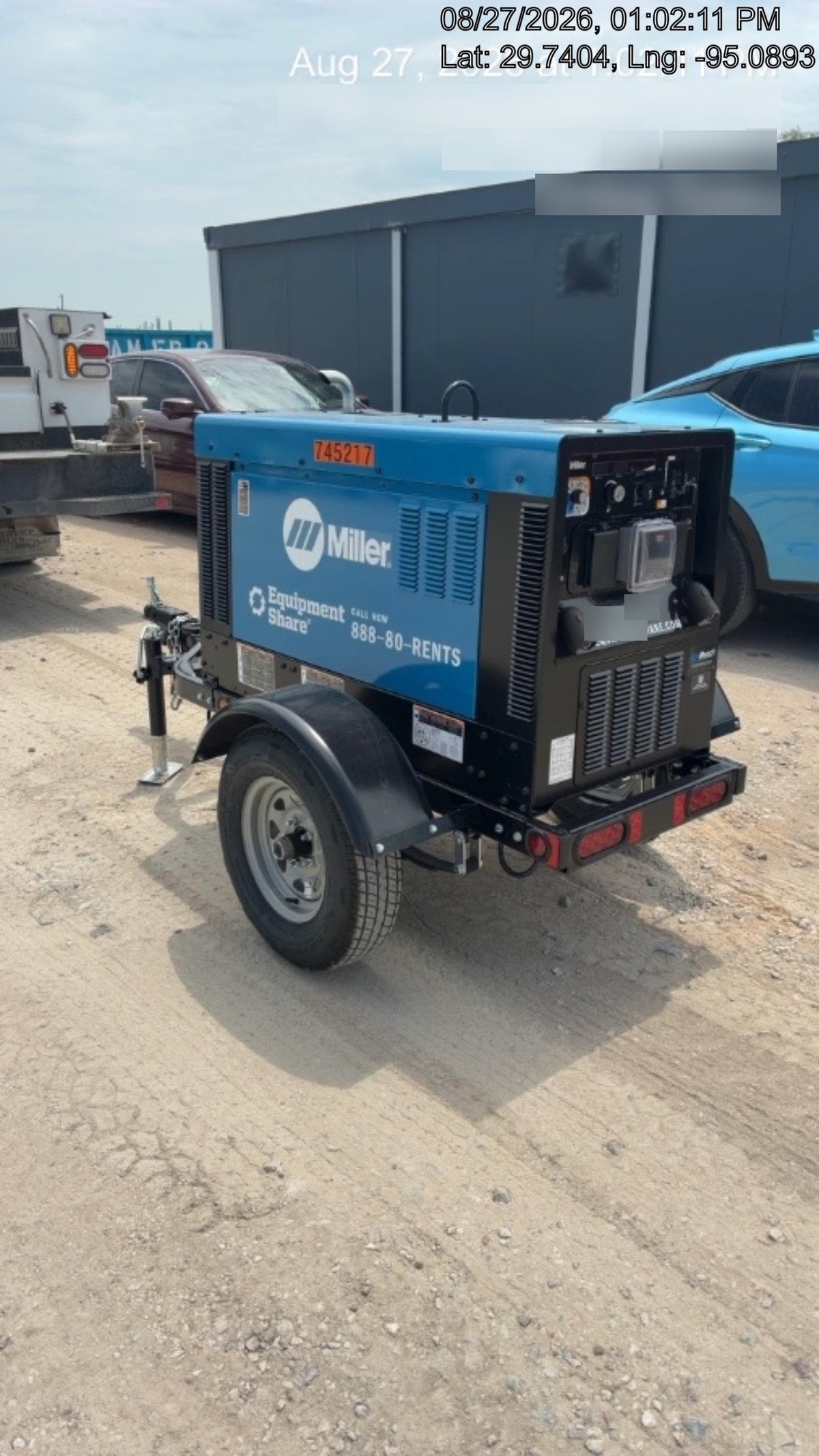 2026 MILLER ELECTRIC BIG BLUE 400