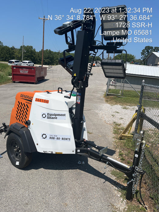 2023 Generac MLT2 Diesel, Flex Switch 120V Input, Powerzone Controller, (4) 320W LED Lights, 4kW Generator, 39.9 Gal Fuel Tank, 2" Ball, T3