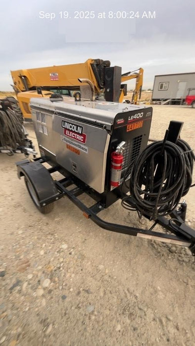 2024 Lincoln Electric LE400 Kubota V1505, Trlr, Cable Rack, Light Kit, ES Decals, T3