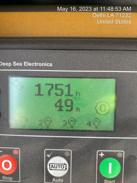 2022 Allmand NLV3GR (4) LED Light Fixture 350W, 23' Vertical Mast, 3kW Prime, Towable, Deep Sea L401, Leveling Jacks, Yanmar T4F 5.8hp