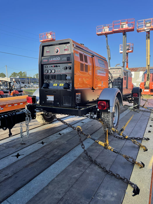 2022 Lincoln Electric LE400 Kubota V1505, Trlr, Cable Rack, Light Kit, ES Decals, T3