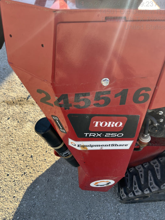 2022 TORO TRX-250