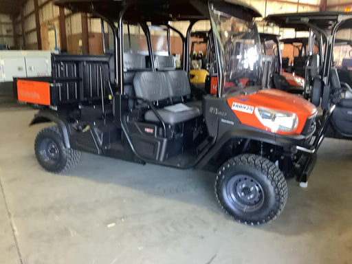 2021 Kubota RTV-X1140W-H Plastic Canopy, Windshield Acrylic Clear, LED Strobe Light, Wire Harness Kit, Back up Alarm