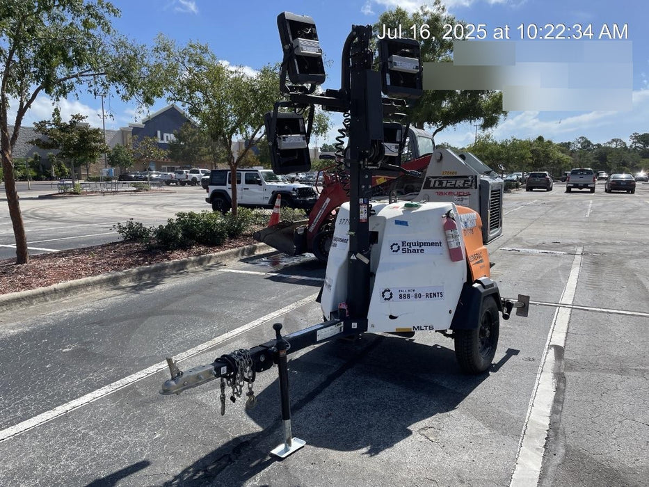 2023 Generac MLT2 Diesel, Flex Switch 120V Input, Powerzone Controller, 
(4) 320W LED Lights, 4kW Generator, 39.9 Gal Fuel Tank, 2" Ball, T3